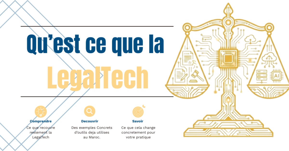 Qu'est-ce que la LegalTech? Le guide simple pour les avocats marocains