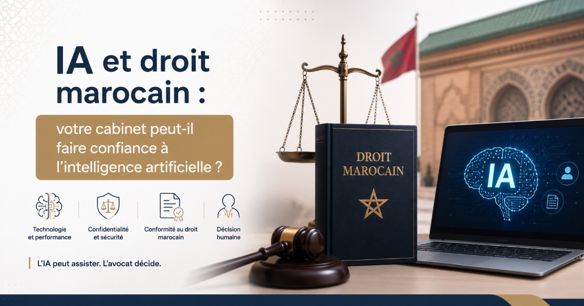 IA et droit marocain : votre cabinet peut-il faire confiance à l’intelligence artificielle ?