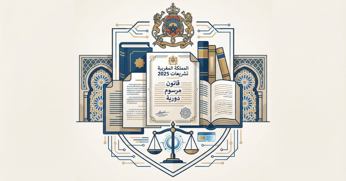 Nouvelles lois et décrets au Maroc : l’essentiel en 2025